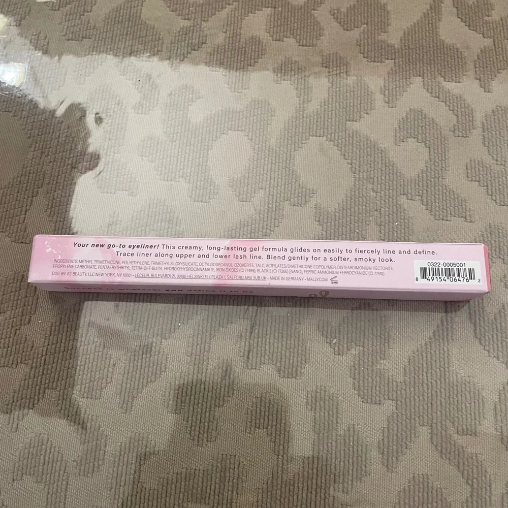 Mally Evercolor Gel Waterproof Liner Onyx Black Eyeliner 0.01oz New in Box